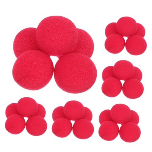 COMNESTBI 30 Stück Clown Nasen Schwammball Party Zirkusclown Kostüm Clown Nasen Rot Cosplay Zirkusclown Nasen Clown Nasen Für Männer Clown Schaum Weicher Schaumstoff Clown Nasen COMNESTBI 30 Stück Clown Nasen Schwammball Party Zirkusclown Kostüm Clown Nasen Rot Cosplay Zirkusclown Nasen Clown Nasen Für Männer Clown Schaum Weicher Schaumstoff Clown Nasen von COMNESTBI