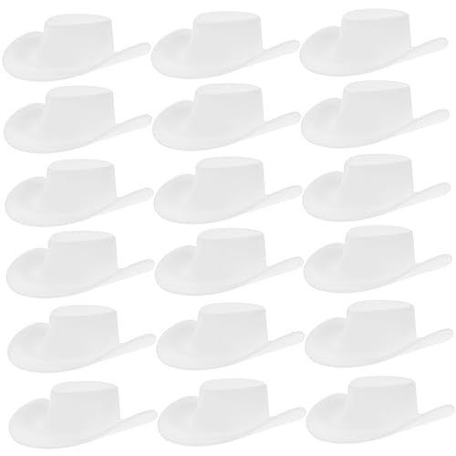 COMNESTBI 30 Stück Mini Cowboy Hüte Austauschbare Hüte für Puppen Adorable Tiny Hats für Puppenhaus und Kreative Bastelprojekte COMNESTBI 30 Stück Mini Cowboy Hüte Austauschbare Hüte für Puppen Adorable Tiny Hats für Puppenhaus und Kreative Bastelprojekte von COMNESTBI