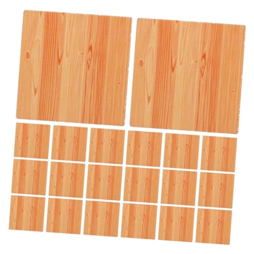 COMNESTBI 36pcs Miniature Dollhouse Holzboden Reinigen Holzdielen Für Puppenhausgebäudezubehör Für Miniaturmöbelzubehör Puppenhaus Dielen COMNESTBI 36pcs Miniature Dollhouse Holzboden Reinigen Holzdielen Für Puppenhausgebäudezubehör Für Miniaturmöbelzubehör Puppenhaus Dielen von COMNESTBI