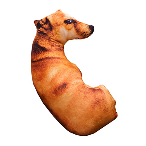 COMNESTBI 3D Simuliertes Hundekissen Welpenspielzeug Wurfskissen des Hundes 3D für Couch realistischer Hund ausgestopfter Welpe Kissen in Hundeform Spielzeughund PP Baumwolle COMNESTBI 3D Simuliertes Hundekissen Welpenspielzeug Wurfskissen des Hundes 3D für Couch realistischer Hund ausgestopfter Welpe Kissen in Hundeform Spielzeughund PP Baumwolle von COMNESTBI