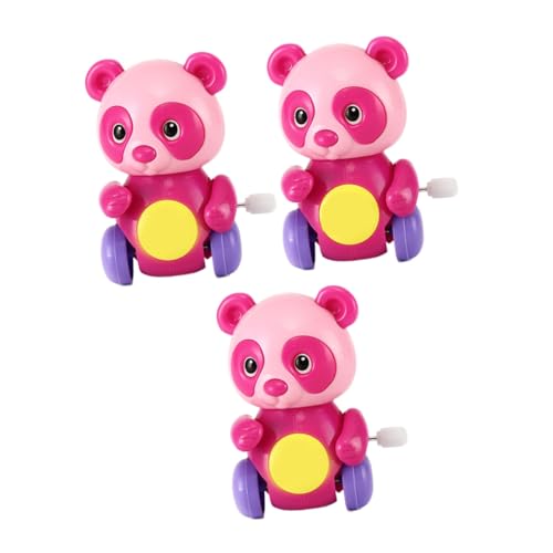 COMNESTBI 3Stücke Aufziehspielzeug Panda Klassisches für Fördert Koordination und Fantasie Batterien Erforderlich Sicheres und Langlebiges Design Farbenfrohes von COMNESTBI