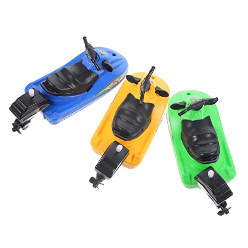COMNESTBI 3Stücke Duschspielzeug Motorboot Badespielzeug für Badewanne und Pool Schwimmendes Wasserspielzeug Zufälligen Farben Fördert Spaß und Beschäftigung Beim COMNESTBI 3Stücke Duschspielzeug Motorboot Badespielzeug für Badewanne und Pool Schwimmendes Wasserspielzeug Zufälligen Farben Fördert Spaß und Beschäftigung Beim von COMNESTBI