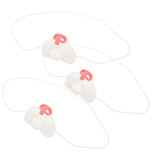 COMNESTBI 3Stücke Kaninchen Nase Realistische Cosplay Requisite für Halloween Karneval und Maskerade aus Sicherem und Langlebigem Material für Tierkostüme und Partydekoration COMNESTBI 3Stücke Kaninchen Nase Realistische Cosplay Requisite für Halloween Karneval und Maskerade aus Sicherem und Langlebigem Material für Tierkostüme und Partydekoration von COMNESTBI