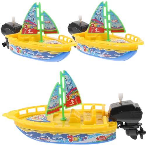 COMNESTBI 3Stücke Wind Up Spielzeugschiffe für Badespielzeug Segelboot Form Fördert die Hand Augen Koordination und Macht Baden zum Spaß COMNESTBI 3Stücke Wind Up Spielzeugschiffe für Badespielzeug Segelboot Form Fördert die Hand Augen Koordination und Macht Baden zum Spaß von COMNESTBI