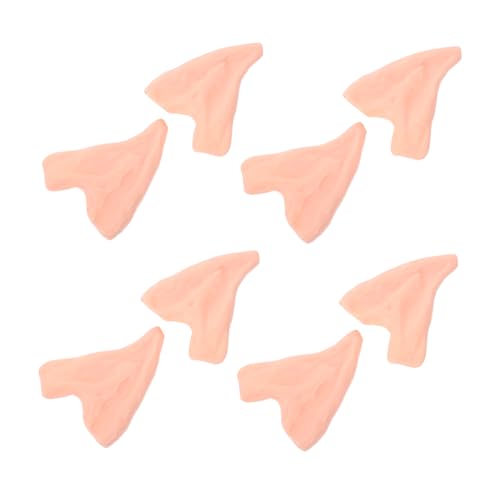 COMNESTBI 4 Paare Elfenohren Spitze Kunstohren für Halloween Karneval und Kostümpartys Leichtes und Sicheres Ohrzubehör für Cosplay und Rollenspiele für Damen und Herren COMNESTBI 4 Paare Elfenohren Spitze Kunstohren für Halloween Karneval und Kostümpartys Leichtes und Sicheres Ohrzubehör für Cosplay und Rollenspiele für Damen und Herren von COMNESTBI