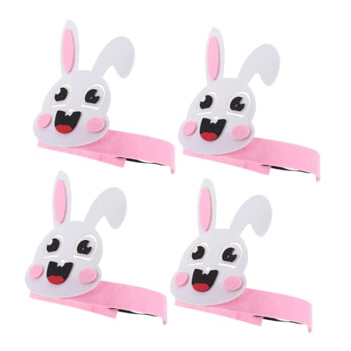 COMNESTBI 4 Stück Kaninchen Haarreif Teiliges für Süße Tierohren Kopfbedeckung für Ostern Karneval und Partys Langlebiger Kopfschmuck für Kreative Auftritte und Feste COMNESTBI 4 Stück Kaninchen Haarreif Teiliges für Süße Tierohren Kopfbedeckung für Ostern Karneval und Partys Langlebiger Kopfschmuck für Kreative Auftritte und Feste von COMNESTBI