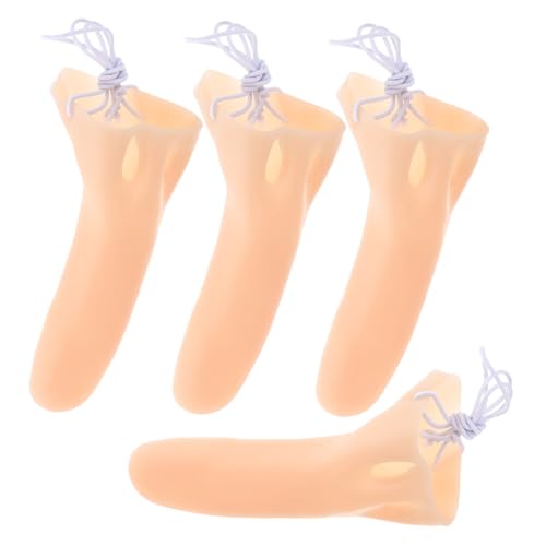 COMNESTBI 4 Stück Lange Nase Party Cosplay Für Falsche Nase Halloween Who Gefälscht Langnasen-Requisiten-bühne Kostümnase Große Nase Vinyl Beige COMNESTBI 4 Stück Lange Nase Party Cosplay Für Falsche Nase Halloween Who Gefälscht Langnasen-Requisiten-bühne Kostümnase Große Nase Vinyl Beige von COMNESTBI