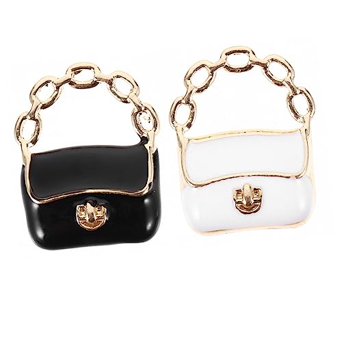 COMNESTBI 4 Stück Mikroszenenverzierungen Geldbeutel Taschen Dekorationen Miniatur Mädchen Klein Puppe Dekorative Minitasche Mini- -dekore Mini-Einkaufstasche Dekorative Tasche Legierung von COMNESTBI