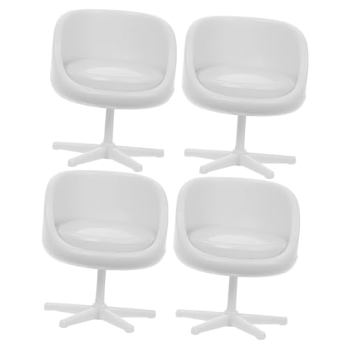 COMNESTBI 4 Stück Puppenhaus Stühle Möbel Stühle Stuhl Ornament Bezaubernder Miniatur Stuhl DIY Mini Stuhl PVC Stuhl Modell Mini Dekoration DIY Stuhl Puppenhaus Weißer COMNESTBI 4 Stück Puppenhaus Stühle Möbel Stühle Stuhl Ornament Bezaubernder Miniatur Stuhl DIY Mini Stuhl PVC Stuhl Modell Mini Dekoration DIY Stuhl Puppenhaus Weißer von COMNESTBI