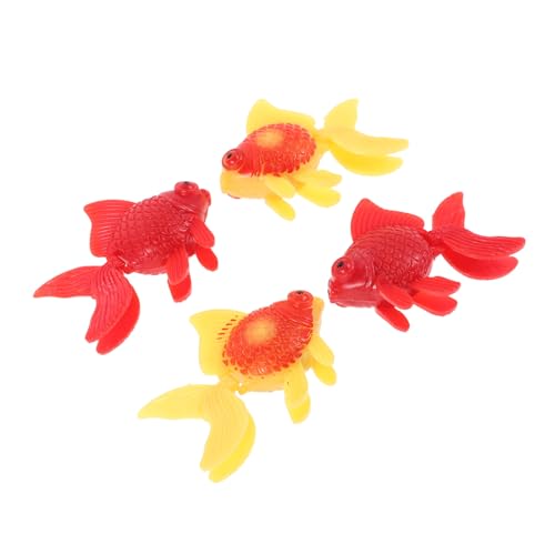 COMNESTBI 4 Stück Simulation Modell Gefälschte Fische Für Aquarium Schwimmende Gefälschte Fische Aquarium Dekoration Fisch Miniatur Realistische Fisch Ornament von COMNESTBI