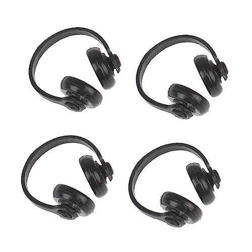 COMNESTBI 4 Stück Zubehör für Puppenhäuser Headset kopfhörer Puppenhauszubehör Ausstattung für Mini-Puppenhäuser Mini House Decor Mini -Miniatur -Requisiten Plastik Black COMNESTBI 4 Stück Zubehör für Puppenhäuser Headset kopfhörer Puppenhauszubehör Ausstattung für Mini-Puppenhäuser Mini House Decor Mini -Miniatur -Requisiten Plastik Black von COMNESTBI