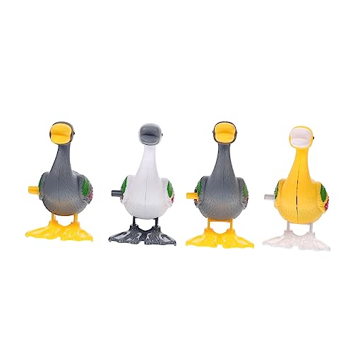 COMNESTBI 4 Stück -laufspielzeug Tierspielzeug Ziehen Um Wind Tiere Uhrwerk Tierwicklung Streichspielzeug Kinderpädagogische Spielzeuge Plastik Zufällige Farbe von COMNESTBI