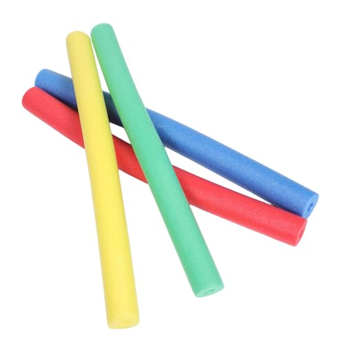 COMNESTBI 4 Stücke Schwimmen Nudeln Schaum Pool Nudeln Schaum Rohre Kinder Racing Sticks Eltern-Kind-Spielzeug Kinder Spielzeug Relais Rennen Zubehör von COMNESTBI