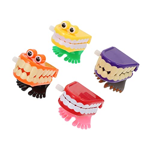 COMNESTBI 4Stücke Aufziehspielzeug Hüpfende Frosch Spielzeuge für Kreatives Bewegungskoordination Sichere und Langlebige Geschenkidee Zufälligen Farben von COMNESTBI