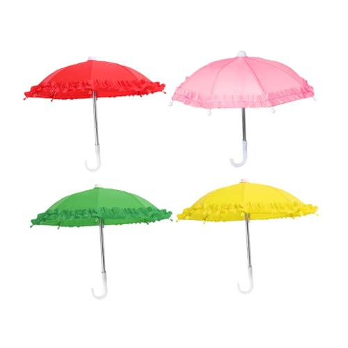 COMNESTBI 4Stücke Mini Regenschirm Miniaturschirme für Puppen und Fotos für Dekoration und Spielzeugzubehör Langlebiges und Sicheres Design COMNESTBI 4Stücke Mini Regenschirm Miniaturschirme für Puppen und Fotos für Dekoration und Spielzeugzubehör Langlebiges und Sicheres Design von COMNESTBI