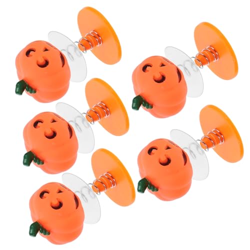 COMNESTBI 5 Stück Halloween Sprungspielzeug Lustige Cartoon Figuren für Party Mitgebsel für Halloween Feiern und Kindergeburtstage Leicht Energiesparend Sicheres aus Stabilem von COMNESTBI