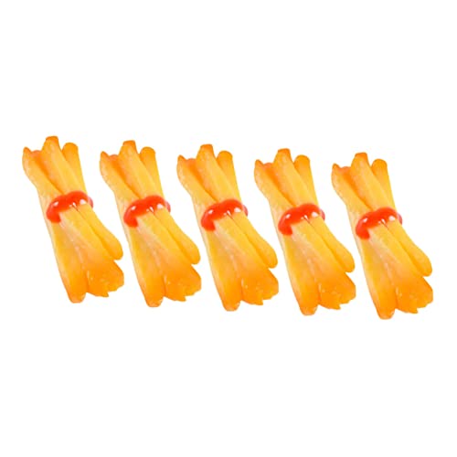 COMNESTBI 5 Stück Simulationsmodell für Pommes Frites realistisches Spielfutter Simulationsfutterspielzeug gefälschte Lebensmittelspielzeuge Pommes-Frites- Spielzeugnahrung PVC COMNESTBI 5 Stück Simulationsmodell für Pommes Frites realistisches Spielfutter Simulationsfutterspielzeug gefälschte Lebensmittelspielzeuge Pommes-Frites- Spielzeugnahrung PVC von COMNESTBI