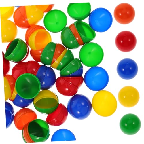 COMNESTBI 50Stücke Lottokugeln Öffnen Plastikkugeln für Tombola und Partyaktivitäten zum Befüllen mit Süßigkeiten oder Notizen für Überraschungen und Spiele COMNESTBI 50Stücke Lottokugeln Öffnen Plastikkugeln für Tombola und Partyaktivitäten zum Befüllen mit Süßigkeiten oder Notizen für Überraschungen und Spiele von COMNESTBI