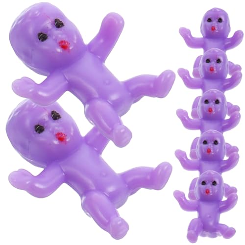 COMNESTBI 50Stücke Mini Babypuppen aus Kunststoff Kleine Puppenfiguren für Babyparty Dekoration für Eiswürfelspiele für Freunde und Verwandte COMNESTBI 50Stücke Mini Babypuppen aus Kunststoff Kleine Puppenfiguren für Babyparty Dekoration für Eiswürfelspiele für Freunde und Verwandte von COMNESTBI