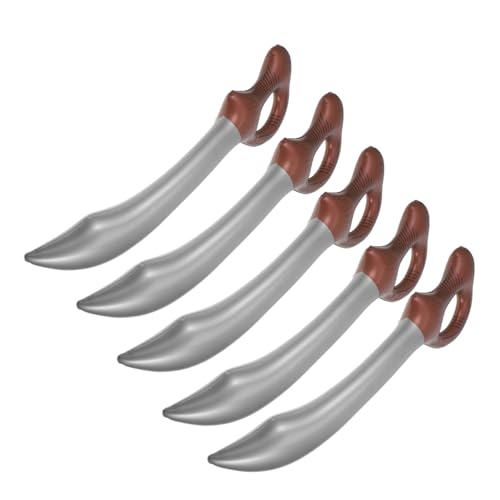 COMNESTBI 5stücke Teiliges Aufblasbare Piratenschwerter Kinderkostüm Zubehör Für Piratenpartys Ergonomisches Design Für Einfachen Halt Für Halloween Geburtstage Cosplay Lange Schwerter COMNESTBI 5stücke Teiliges Aufblasbare Piratenschwerter Kinderkostüm Zubehör Für Piratenpartys Ergonomisches Design Für Einfachen Halt Für Halloween Geburtstage Cosplay Lange Schwerter von COMNESTBI