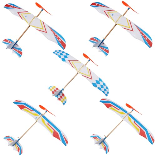 COMNESTBI 5Stücke DIY Segelflugzeug Teiliges Handgemachtes Modell für Zufällige Farben Langlebig und Sicher zu Geburtstagen und Neujahr Kreative COMNESTBI 5Stücke DIY Segelflugzeug Teiliges Handgemachtes Modell für Zufällige Farben Langlebig und Sicher zu Geburtstagen und Neujahr Kreative von COMNESTBI