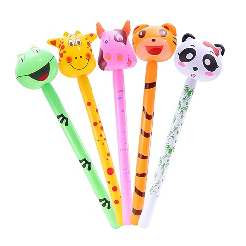COMNESTBI 5Stücke Teiliges Aufblasbares Tier für PVC Luftballons mit Tiermotiven Zufälliger Stil Sicheres und Lustiges für Partys und Feierlichkeiten COMNESTBI 5Stücke Teiliges Aufblasbares Tier für PVC Luftballons mit Tiermotiven Zufälliger Stil Sicheres und Lustiges für Partys und Feierlichkeiten von COMNESTBI