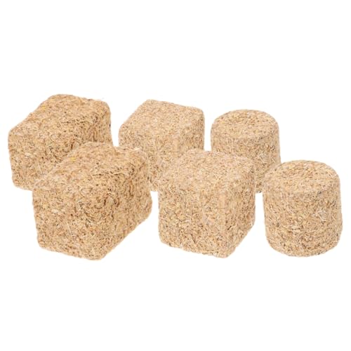 COMNESTBI 6 Stück Heuballen Realistische Dekoration für DIY Projekte Puppenhaus und Garten Charmante Accessoires für Kreative Gestaltung und Ländliche COMNESTBI 6 Stück Heuballen Realistische Dekoration für DIY Projekte Puppenhaus und Garten Charmante Accessoires für Kreative Gestaltung und Ländliche von COMNESTBI