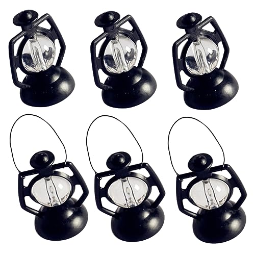 COMNESTBI 6 Stück Kleine Kerosinlampenverzierung Halloween Dekoration Halloween-Dekoration swor schreibtischlamp Halloween-Party-Laternen-Licht- kleine Petroleumlampe schmücken pp Black COMNESTBI 6 Stück Kleine Kerosinlampenverzierung Halloween Dekoration Halloween-Dekoration swor schreibtischlamp Halloween-Party-Laternen-Licht- kleine Petroleumlampe schmücken pp Black von COMNESTBI