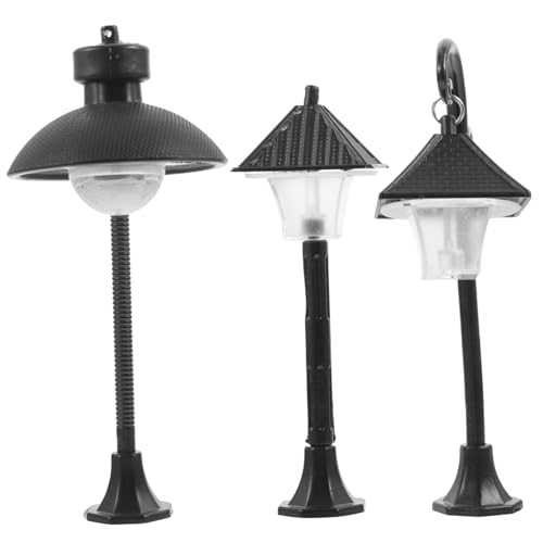 COMNESTBI 6 Stück Mini-Straßenlaternenmodell Miniaturen Modelle Häuser Lampen Mini-Straßenlaternendekor Mini-Spielzeughausleuchten Mini-Straßenlaternen-Figur Abs Black COMNESTBI 6 Stück Mini-Straßenlaternenmodell Miniaturen Modelle Häuser Lampen Mini-Straßenlaternendekor Mini-Spielzeughausleuchten Mini-Straßenlaternen-Figur Abs Black von COMNESTBI