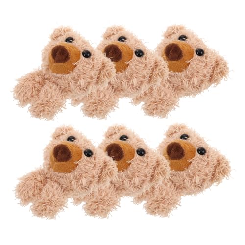 COMNESTBI 6 Stücke Kleidung Nähen Plüsch Tier DIY Material DIY Plüsch Tier Dekorative Plüsch Tier Für Handwerk Herstellung Kleidung Dekoration von COMNESTBI