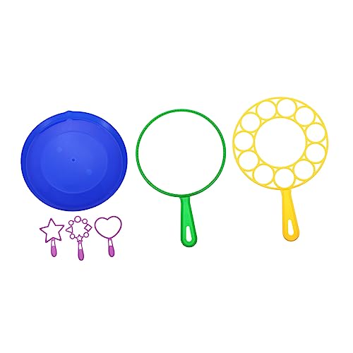 COMNESTBI 6 Teiliges Set Seifenblasengebläse Jumbo Seifenstab Seifenblasen Seifenblasen Maker Bunter Seifenblasenstab Seifenblasen Maker Für Draußen Seifenblasen Party von COMNESTBI