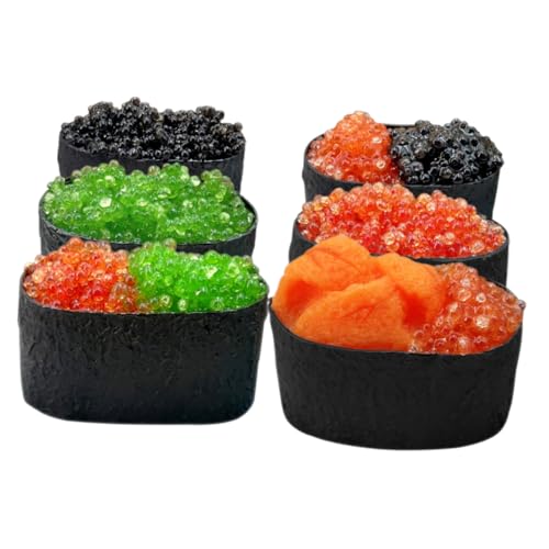 COMNESTBI 6 Teiliges Simulations Sushi Modell Künstliches Sushi Realistisches Sushi Lebensmittelmodell Simulations Lebensmittelmodell Lebensechtes Sushi Modell Simuliertes Sushi COMNESTBI 6 Teiliges Simulations Sushi Modell Künstliches Sushi Realistisches Sushi Lebensmittelmodell Simulations Lebensmittelmodell Lebensechtes Sushi Modell Simuliertes Sushi von COMNESTBI