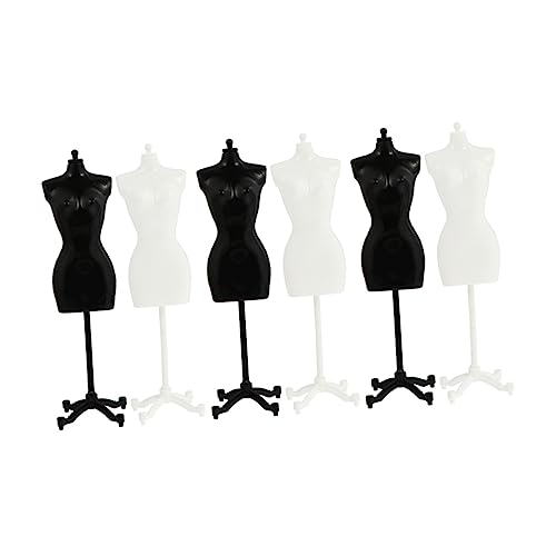COMNESTBI 6Stücke Teiliges Puppen Kleiderständer Verstellbarer Display Halter für Puppenkleidung für Puppen Robuste und Sichere Unterstützung für Glatten Oberflächen COMNESTBI 6Stücke Teiliges Puppen Kleiderständer Verstellbarer Display Halter für Puppenkleidung für Puppen Robuste und Sichere Unterstützung für Glatten Oberflächen von COMNESTBI