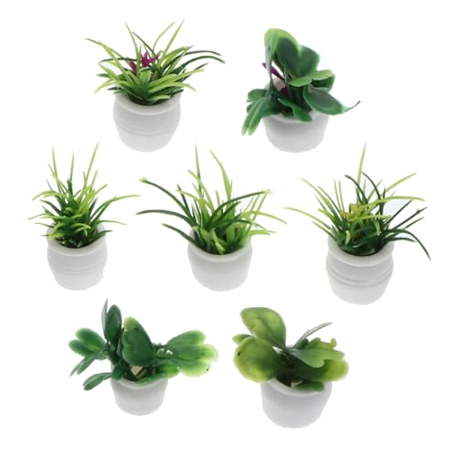 COMNESTBI 7 Stück Pflanzenmodell Kunstpflanzen Wohnkultur Künstliche Zimmerpflanzen Mini-töpfe Gefälscht Mini-topfblumen Süßer Pflanzentopf Heimbüro Plastik Green COMNESTBI 7 Stück Pflanzenmodell Kunstpflanzen Wohnkultur Künstliche Zimmerpflanzen Mini-töpfe Gefälscht Mini-topfblumen Süßer Pflanzentopf Heimbüro Plastik Green von COMNESTBI