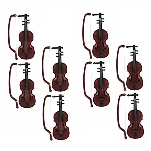 COMNESTBI 8 Sätze Geigenpuppenhaus Ornament Desktop-dekoration Puppengeige Kleine Geige Mini Winzige Geige Mit Winzige Geigen Violine Dekoration Geigenverzierung Geigenmodell Abs COMNESTBI 8 Sätze Geigenpuppenhaus Ornament Desktop-dekoration Puppengeige Kleine Geige Mini Winzige Geige Mit Winzige Geigen Violine Dekoration Geigenverzierung Geigenmodell Abs von COMNESTBI