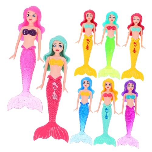 COMNESTBI 8 Stück Tauchspielzeug meerjungfrau Pool Meerjungfrau Form Tauch- und Schwimmspielzeug kleine meerjungfrau Puppe für Tauchbecken Abs COMNESTBI 8 Stück Tauchspielzeug meerjungfrau Pool Meerjungfrau Form Tauch- und Schwimmspielzeug kleine meerjungfrau Puppe für Tauchbecken Abs von COMNESTBI