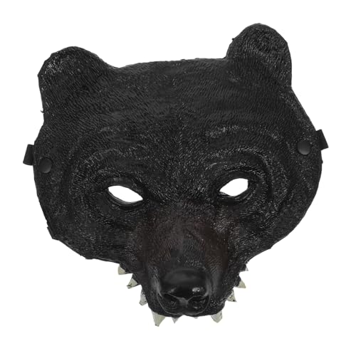 COMNESTBI Bärenmaske für Erwachsene Karnevalsmaske aus PU Material Leicht und Bequem für Faschingspartys Halloween Cosplay und Mehr Passform mit Elastischem Band COMNESTBI Bärenmaske für Erwachsene Karnevalsmaske aus PU Material Leicht und Bequem für Faschingspartys Halloween Cosplay und Mehr Passform mit Elastischem Band von COMNESTBI