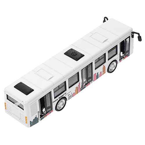 COMNESTBI Busmodell puppenwagen kinderspielzeug Auto Spielzeugauto für Auto Set Toy Cars Boy Toys Autospielzeug zurückziehen Stadtbus zurückziehen ABS-Kunststoff Weiß COMNESTBI Busmodell puppenwagen kinderspielzeug Auto Spielzeugauto für Auto Set Toy Cars Boy Toys Autospielzeug zurückziehen Stadtbus zurückziehen ABS-Kunststoff Weiß von COMNESTBI