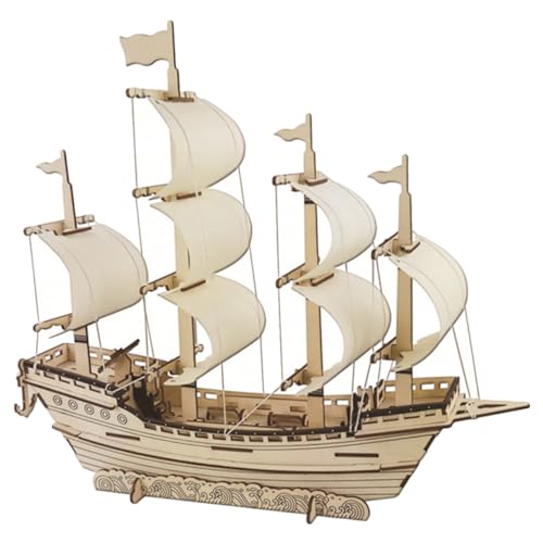 COMNESTBI DIY Segelboot Puzzle Modell Puzzle Bausatz für und Kreatives Schiffsmodell für Geburtstage und Weihnachten Langlebig und Detailreich COMNESTBI DIY Segelboot Puzzle Modell Puzzle Bausatz für und Kreatives Schiffsmodell für Geburtstage und Weihnachten Langlebig und Detailreich von COMNESTBI