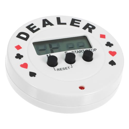 COMNESTBI Digitaler Poker Timer mit Countdown Funktion Tragbar Benutzerfreundlich für Partys und Spielabende Dealer Timer für Spannende Poker Runden COMNESTBI Digitaler Poker Timer mit Countdown Funktion Tragbar Benutzerfreundlich für Partys und Spielabende Dealer Timer für Spannende Poker Runden von COMNESTBI