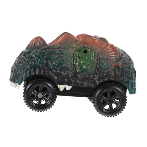 COMNESTBI Dinosaurier-Auto für kinderspielzeug Robustes Spielzeugauto Dinosaur Spielzeugauto DIY Mini-Track-Car- verfolgen Auto Abs Green COMNESTBI Dinosaurier-Auto für kinderspielzeug Robustes Spielzeugauto Dinosaur Spielzeugauto DIY Mini-Track-Car- verfolgen Auto Abs Green von COMNESTBI