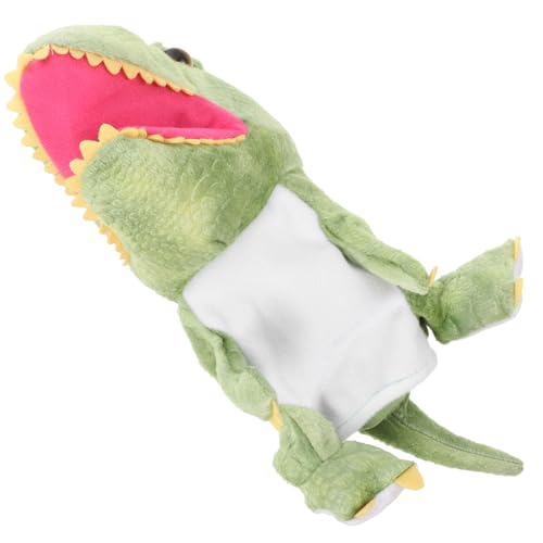 COMNESTBI Dinosaurier Handpuppe Tyrannosaurus Figur für Realistische Fingerbewegung Fördert Kreativität und Motorik für Rollenspiele und Geschichtenerzählen Jungen COMNESTBI Dinosaurier Handpuppe Tyrannosaurus Figur für Realistische Fingerbewegung Fördert Kreativität und Motorik für Rollenspiele und Geschichtenerzählen Jungen von COMNESTBI