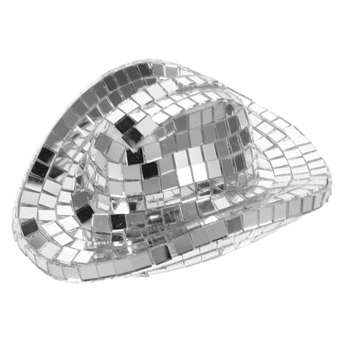 COMNESTBI Disco Mirror Hat Disco Ball Spiegel Retro Handgefertigt Disco Ball Hut Form Für Partytischdekoration Heimkunst Dekorationen Bar Ornamente COMNESTBI Disco Mirror Hat Disco Ball Spiegel Retro Handgefertigt Disco Ball Hut Form Für Partytischdekoration Heimkunst Dekorationen Bar Ornamente von COMNESTBI
