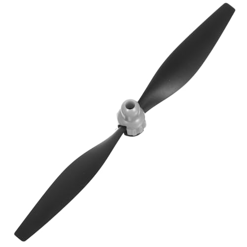 COMNESTBI Fernbedienungsflugzeugzubehör Propellerblätter aus Kunststoff RC-Flugzeugpropeller Ersatzteile für Hubschraubermodelle rc Hubschrauber ersatzteile Plastik Black von COMNESTBI