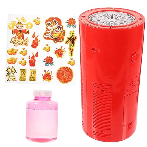 COMNESTBI Feuerwerksblasenmaschine entzückender Seifenblasenbläser Tragbares Seifenblasengerät Bubble Machine für Party Seifenblasenmacher für zu Hause automatisches Blasengebläse Abs rot COMNESTBI Feuerwerksblasenmaschine entzückender Seifenblasenbläser Tragbares Seifenblasengerät Bubble Machine für Party Seifenblasenmacher für zu Hause automatisches Blasengebläse Abs rot von COMNESTBI