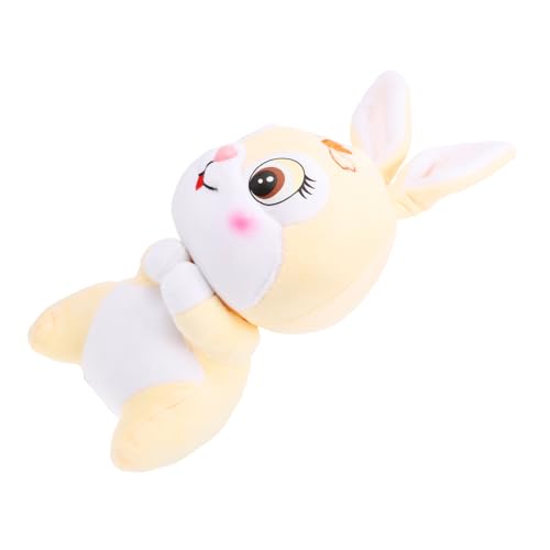 COMNESTBI Hase Kuscheltier Kaninchen Maskottchen für Jahr des Gelbes Stofftier Neujahrsgeschenk COMNESTBI Hase Kuscheltier Kaninchen Maskottchen für Jahr des Gelbes Stofftier Neujahrsgeschenk von COMNESTBI