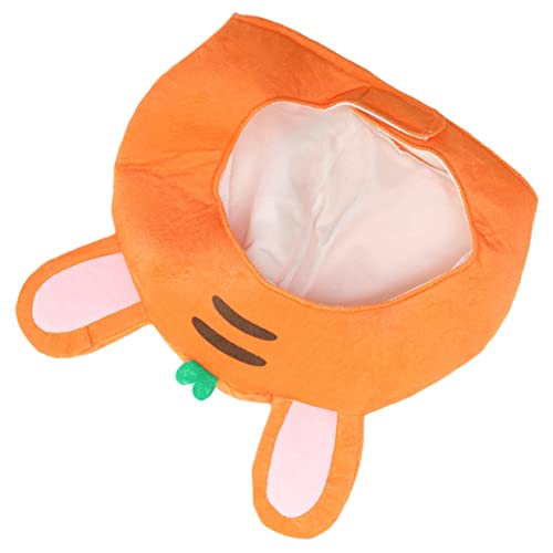 COMNESTBI Hase Plüsch Kostüm Hut mit Karottenohren Lustiger Party Hut für Ostern Karneval und Cosplay Fotorequisite für Feiern mit Freunden und Familie COMNESTBI Hase Plüsch Kostüm Hut mit Karottenohren Lustiger Party Hut für Ostern Karneval und Cosplay Fotorequisite für Feiern mit Freunden und Familie von COMNESTBI