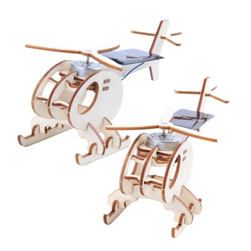 COMNESTBI Holzflugzeug Modellbausatz DIY Solar Hubschrauber für Kreative Bastelaktivitäten und Wissenschaftliche Bildung für Junge COMNESTBI Holzflugzeug Modellbausatz DIY Solar Hubschrauber für Kreative Bastelaktivitäten und Wissenschaftliche Bildung für Junge von COMNESTBI