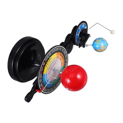 COMNESTBI Kinderglobus Sonnensystem Modell Solarsystem Projekt Rotierende Sonnensystemmodell für Erwachsene Solarsystem-Set für Desktop-Astronomie-Kit Solarsystem-Kit Plastik von COMNESTBI