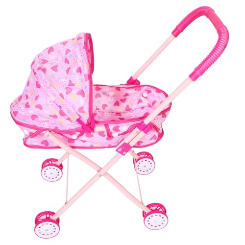 COMNESTBI Kinderwagen Puppenwagen Babypuppenwagen Spielzeugauto Rollenspielwagen Für Puppen Oxford-Stoff Rosa COMNESTBI Kinderwagen Puppenwagen Babypuppenwagen Spielzeugauto Rollenspielwagen Für Puppen Oxford-Stoff Rosa von COMNESTBI